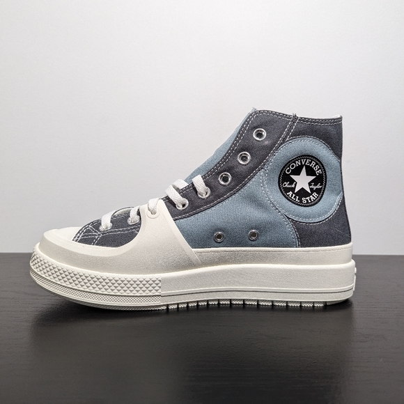 Converse Mens CTAS High Construct Colorblock Tidepool Men's 8.5/Women's 10 - Picture 2 of 11